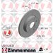 Zimmermann Bremsscheibe Coat Z 400.1406.20