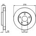 BOSCH Bremsscheibe 0 986 478 486 BOSCH Bremsscheibe 0 986 478 486