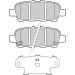 Valeo Bremsbelagsatz, Scheibenbremse 601148 Valeo Bremsbelagsatz, Scheibenbremse 601148