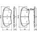BOSCH Bremsbelagsatz, Scheibenbremse 0 986 494 691
