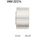 Umlenk-/Führungsrolle, Zahnriemen VKM 22174 Umlenk-/Führungsrolle, Zahnriemen VKM 22174