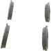 BOSCH Bremsbelagsatz, Scheibenbremse 0 986 494 172