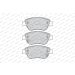 Ferodo Bremsbelagsatz, Scheibenbremse PREMIER ECO FRICTION FDB4486 Ferodo Bremsbelagsatz, Scheibenbremse PREMIER ECO FRICTION FDB4486