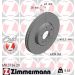 Zimmermann Bremsscheibe Coat Z 610.3724.20 Zimmermann Bremsscheibe Coat Z 610.3724.20