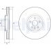 Delphi Bremsscheibe BG9178C Delphi Bremsscheibe BG9178C