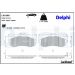 Delphi Bremsbelagsatz, Scheibenbremse LP1808 Delphi Bremsbelagsatz, Scheibenbremse LP1808