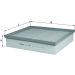 Knecht Luftfilter LX 946