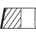 Mahle Kolbenringsatz 009 90 N0