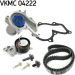 SKF Wasserpumpe + Zahnriemensatz VKMC 04222
