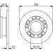 BOSCH Bremsscheibe 0 986 479 A50 BOSCH Bremsscheibe 0 986 479 A50