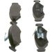 BOSCH Bremsbelagsatz, Scheibenbremse 0 986 424 462