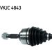 SKF Antriebswelle VKJC 4843