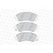 Ferodo Bremsbelagsatz, Scheibenbremse PREMIER ECO FRICTION FDB4113 Ferodo Bremsbelagsatz, Scheibenbremse PREMIER ECO FRICTION FDB4113