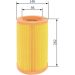 BOSCH F 026 400 194 Luftfilter