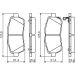 BOSCH Bremsbelagsatz, Scheibenbremse 0 986 494 574 BOSCH Bremsbelagsatz, Scheibenbremse 0 986 494 574