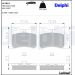 Delphi Bremsbelagsatz, Scheibenbremse LP1051 Delphi Bremsbelagsatz, Scheibenbremse LP1051
