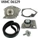 SKF Wasserpumpe + Zahnriemensatz VKMC 06129