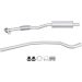 Hella Vorschalldämpfer Easy2Fit – PARTNERED with Faurecia 8LB 366 020-771