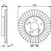 BOSCH Bremsscheibe 0 986 479 687