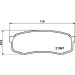 Hella Bremsbelagsatz, Scheibenbremse 8DB 355 016-831 Hella Bremsbelagsatz, Scheibenbremse 8DB 355 016-831