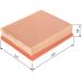 BOSCH 1 457 433 549 Luftfilter BOSCH 1 457 433 549 Luftfilter