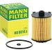 MANN-FILTER HU 8014 z Ölfilter mit Dichtung, Filtereinsatz