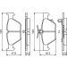 Bremsbelagsatz, Scheibenbremse 0 986 494 836 Bremsbelagsatz, Scheibenbremse 0 986 494 836