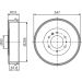 BOSCH Bremstrommel 0 986 477 280