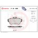 Brembo Bremsbelagsatz, Scheibenbremse PRIME LINE P 61 095 Brembo Bremsbelagsatz, Scheibenbremse PRIME LINE P 61 095