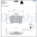 Delphi Bremsbelagsatz, Scheibenbremse LP2147 Delphi Bremsbelagsatz, Scheibenbremse LP2147