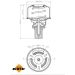 NRF Thermostat, Kühlmittel 725007 NRF Thermostat, Kühlmittel 725007