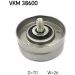 SKF Umlenk-/Führungsrolle, Keilrippenriemen VKM 38600