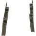 BOSCH Bremsbelagsatz, Scheibenbremse 0 986 424 755