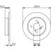 BOSCH Bremsscheibe 0 986 479 792