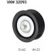 SKF Umlenk-/Führungsrolle, Keilrippenriemen VKM 32093