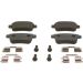 BOSCH Bremsbelagsatz, Scheibenbremse 0 986 494 331