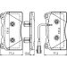 BOSCH Bremsbelagsatz, Scheibenbremse 0 986 494 539 BOSCH Bremsbelagsatz, Scheibenbremse 0 986 494 539