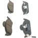 BOSCH Bremsbelagsatz, Scheibenbremse 0 986 424 611