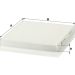 MANN-FILTER CU 23 009 Innenraumfilter, Partikelfilter MANN-FILTER CU 23 009 Innenraumfilter, Partikelfilter