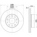 Bremsscheibe 8DD 355 127-811