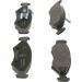 BOSCH Bremsbelagsatz, Scheibenbremse 0 986 424 462