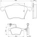 BOSCH Bremsbelagsatz, Scheibenbremse 0 986 424 780 BOSCH Bremsbelagsatz, Scheibenbremse 0 986 424 780