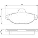 BOSCH Bremsbelagsatz, Scheibenbremse 0 986 460 968 BOSCH Bremsbelagsatz, Scheibenbremse 0 986 460 968
