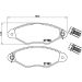 Brembo Bremsbelagsatz, Scheibenbremse PRIME LINE P 61 098 Brembo Bremsbelagsatz, Scheibenbremse PRIME LINE P 61 098