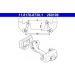 ATE Halter, Bremssattel 11.8170-0730.1