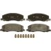 TRW Bremsbelagsatz, Scheibenbremse GDB1781