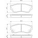 BOSCH Bremsbelagsatz, Scheibenbremse 0 986 493 340 BOSCH Bremsbelagsatz, Scheibenbremse 0 986 493 340