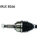 SKF Antriebswelle VKJC 8166