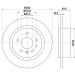 Bremsscheibe 8DD 355 107-001 Bremsscheibe 8DD 355 107-001