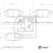 febi bilstein Bremsensatz, Scheibenbremse Bremsensatz Vorne + Hinten 10868900 febi bilstein Bremsensatz, Scheibenbremse Bremsensatz Vorne + Hinten 10868900